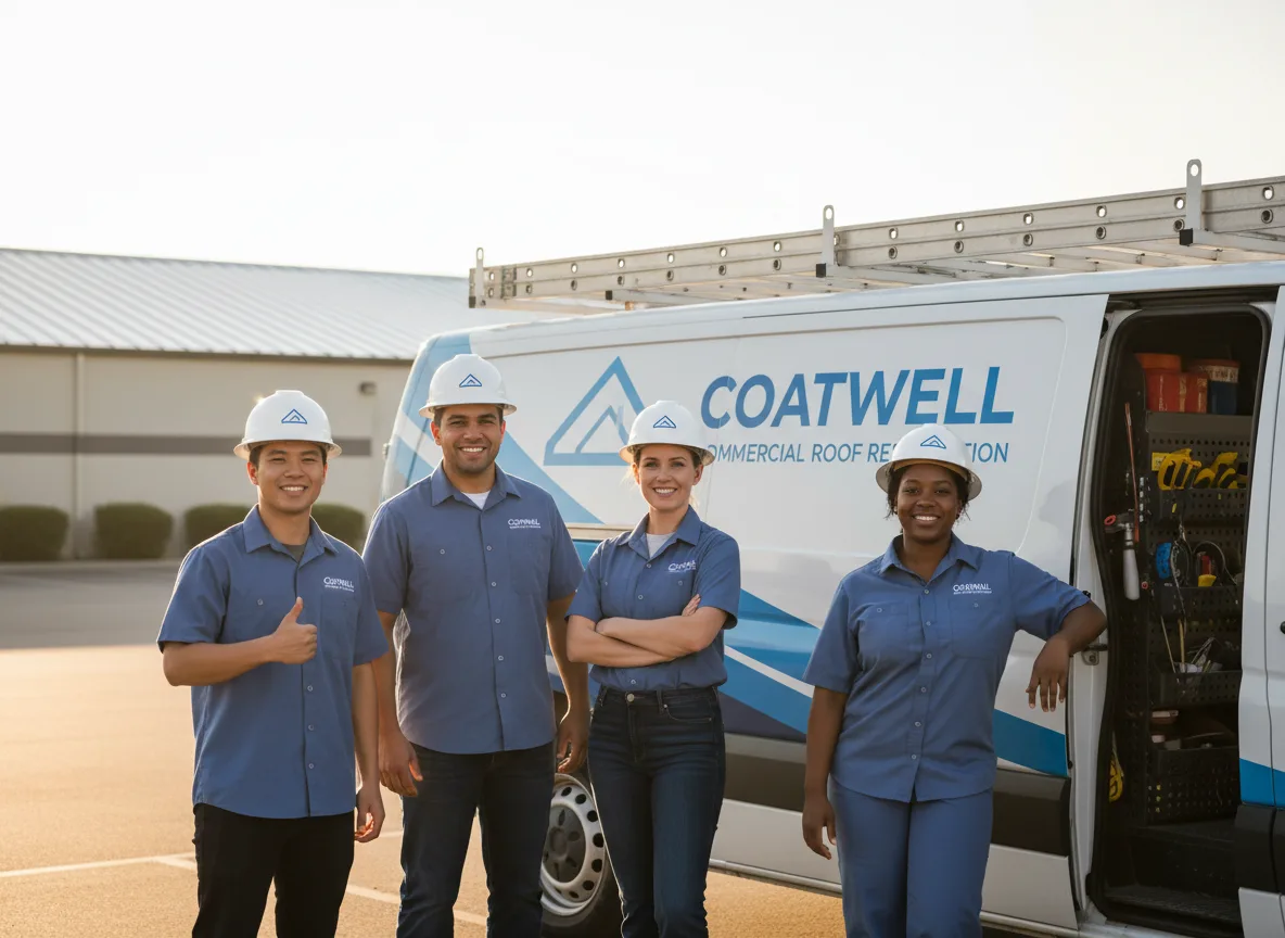 Commercial roof coating company in Needham, MA
